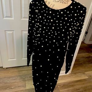 New/Never Worn Beaded Pearl dress.